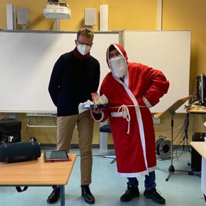Weihnachtsmann und Herr Sieber
